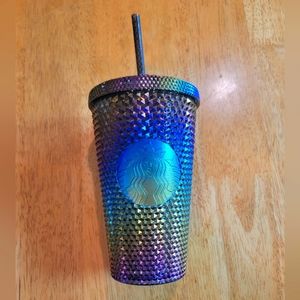 NWT Starbucks grande studded mermaid rainbow tumbler